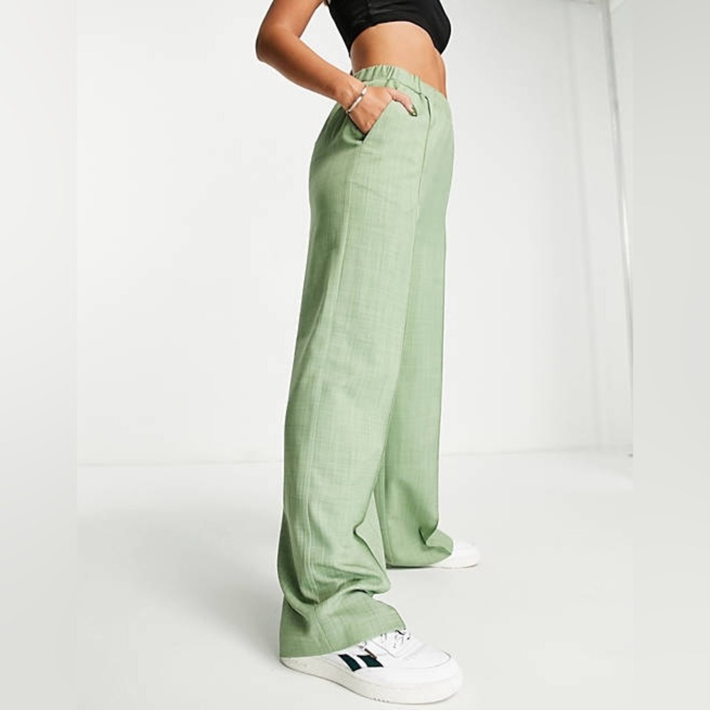 ASOS Design Suit Pants Sz 4 Green
